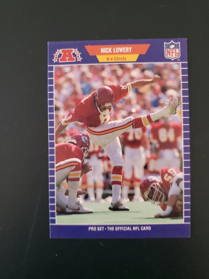 1989 Pro Set Kansas City Chiefs