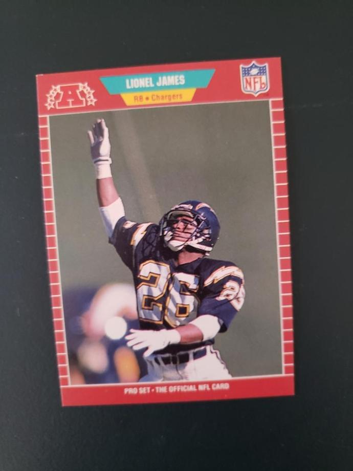 1989 Pro Set San Diego Chargers