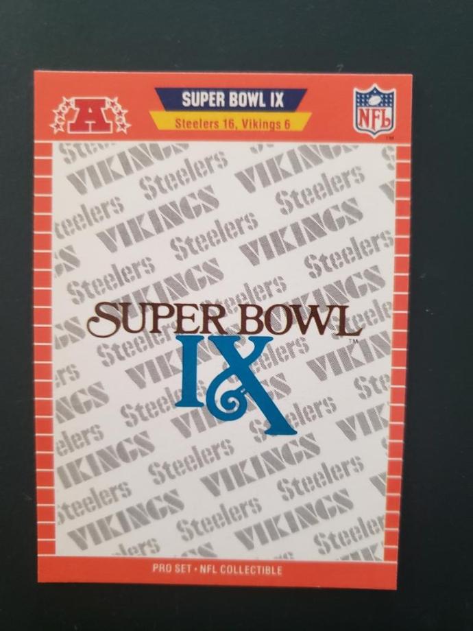 Super Bowl Card Set