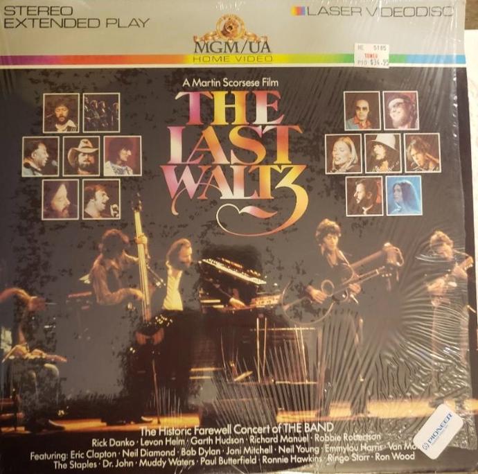 The Last Waltz- Laser Disc