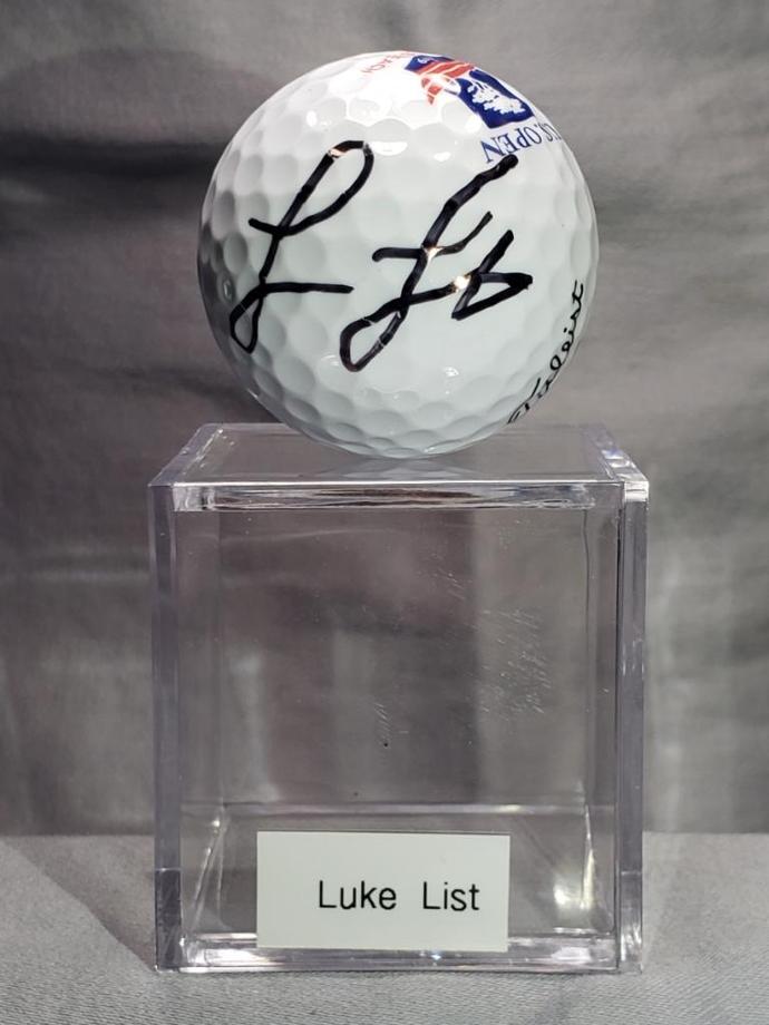 Luke Lick Signed Golf Ball