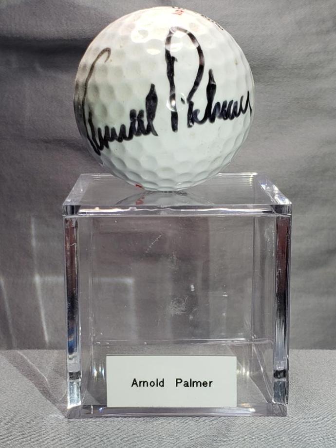 Arnold Palmer Signed Golf Ball