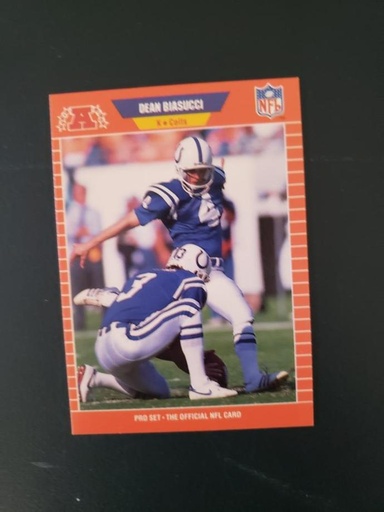 1989 Pro Set Baltimore Colts