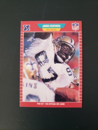 1989 Pro Set New Orleans Saints