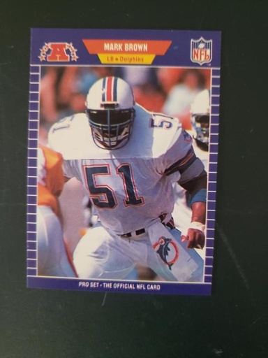 1989 Pro Set Miami Dolphins