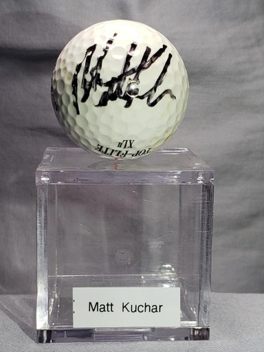 Matt Kuchar Signed Golf Ball