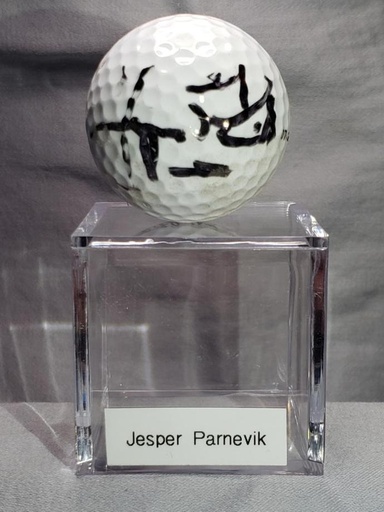 Jesper Parnevik Signed Golf Ball